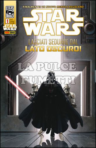 PANINI ACTION #     1 - STAR WARS 1 - COVER B LATO OSCURO - LEGENDS